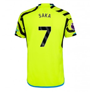 Arsenal Bukayo Saka #7 Udebanetrøje 2023-24 Kort ærmer